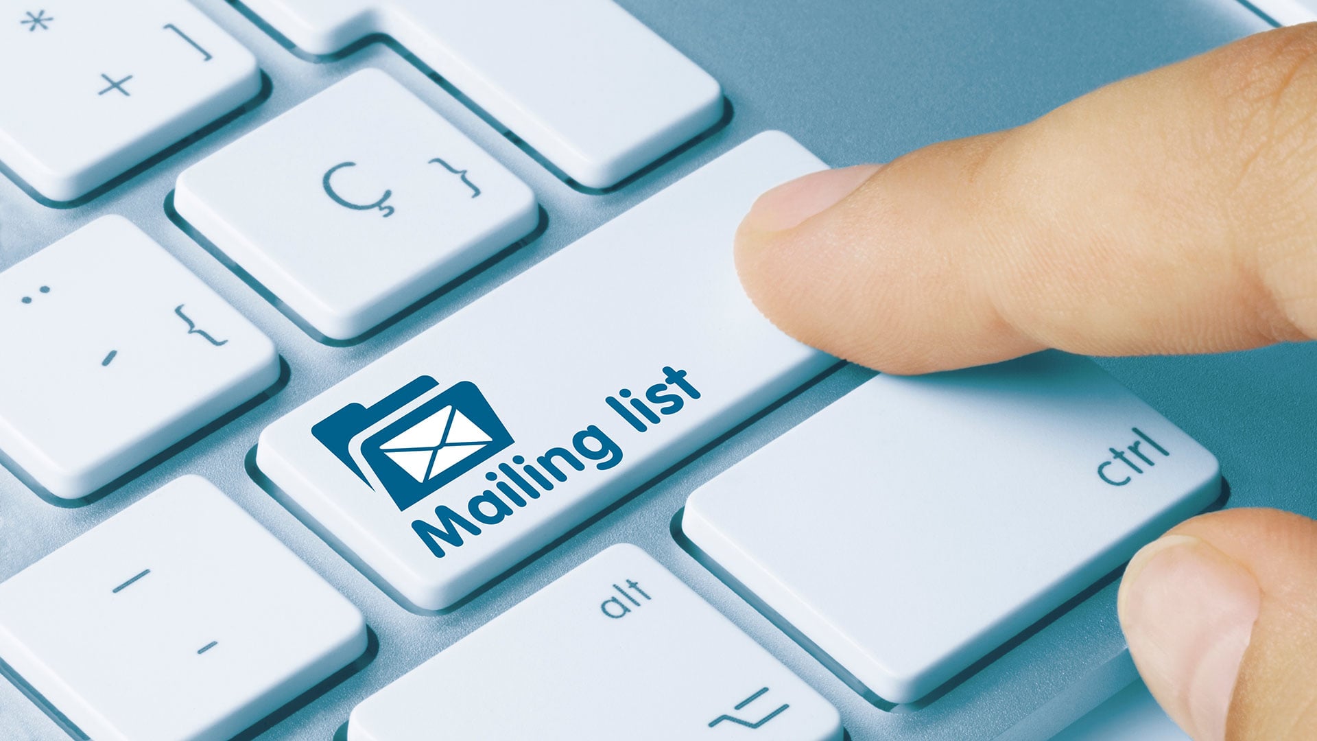 Mailing List Button