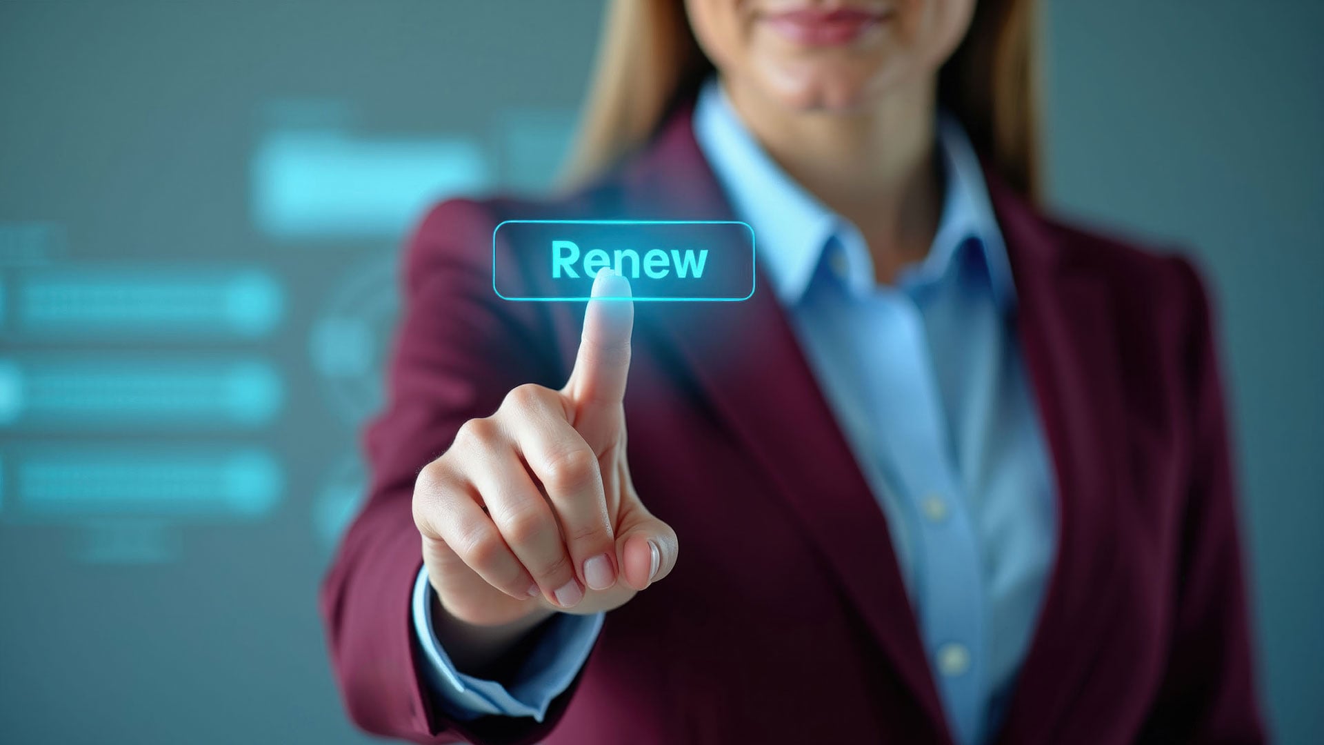 Renew Button Selection
